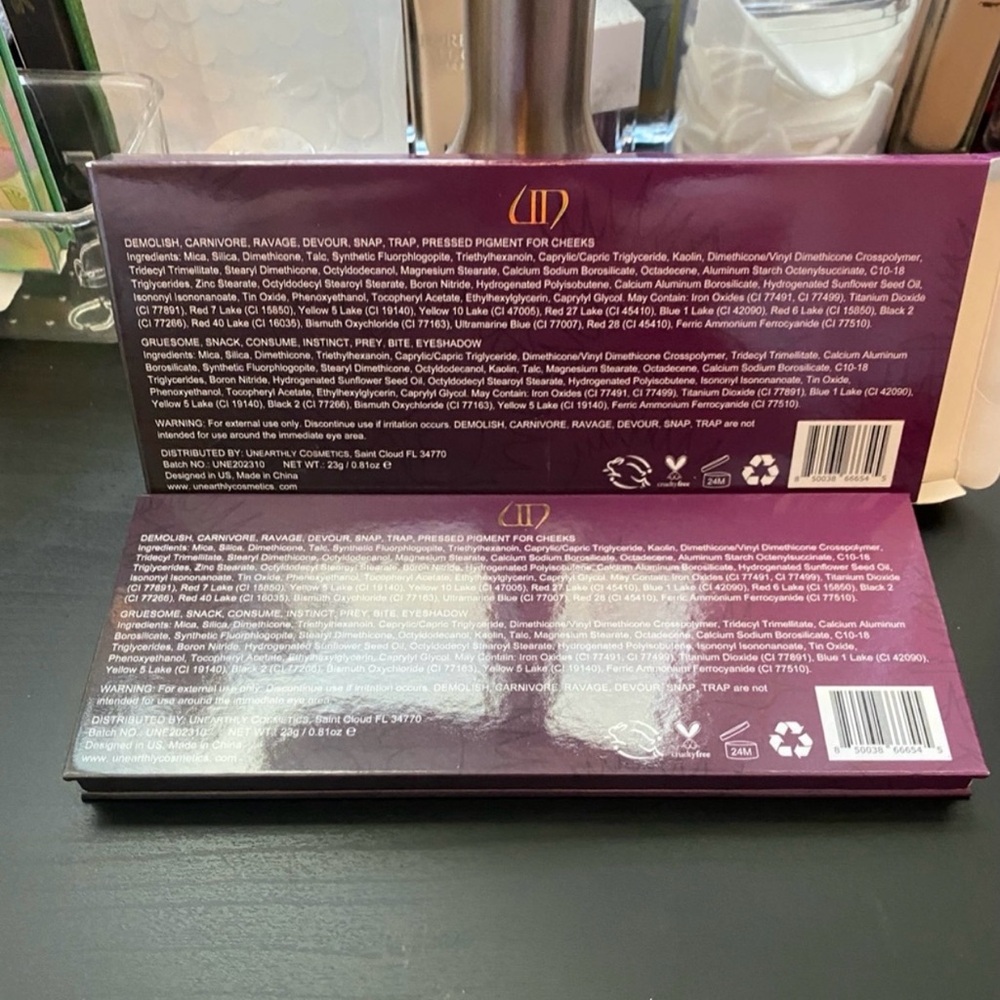 Unearthly Cosmetics Devour palette BNIB * - Picture 7 of 7